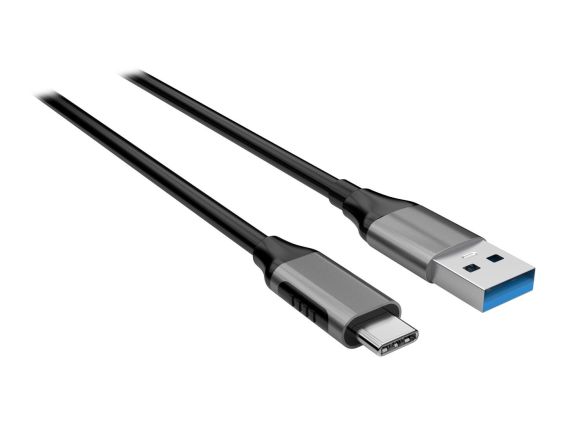 USB-A til USB-C 3m, sort, USB 3.0