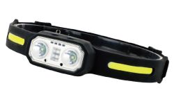 Hodelykt HomeLine LED, oppladbar, sidelys