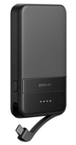 Ecoflow Rapid Powerbank & Nødlader,  5000mAh, Black