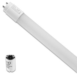 230V LED Lysrør  600mm T8 9watt, 830, varmhvit