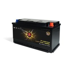 Lithium Batteri: LiFePO4 12V 100Ah, Perfektium BT Bobilbatteri