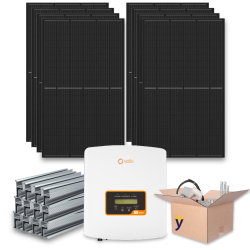 Solcelleanlegg -  3,6kW - Regular