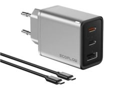 Ecoflow Rapid 65W GaN USB lader med 100W ladekabel