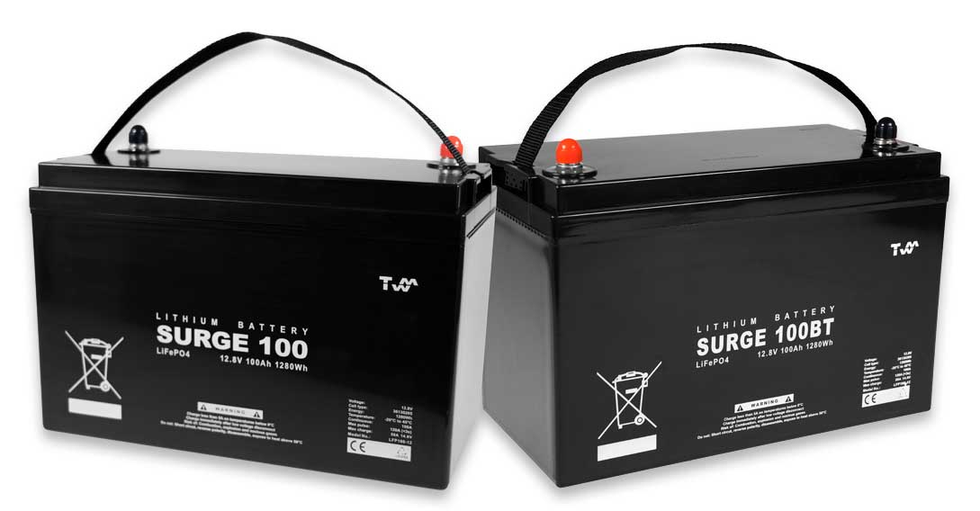 Surge LiFePO4 Lithium batterier